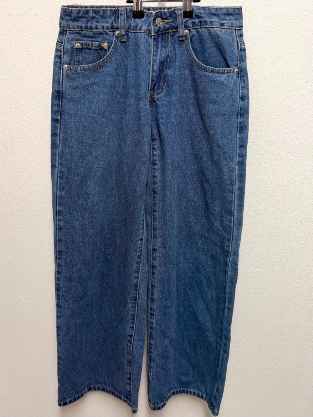 Edikted Blue Denim Straight Leg Jeans Women’s XS